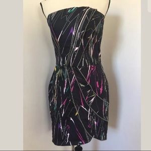 New Lipsy London Dress Size 14 Club Glam Rock